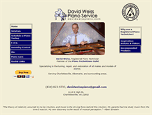 Tablet Screenshot of davidweisspiano.com